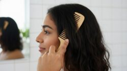 The reason you should never brush wet hair with a standard plastic comb if you want to prevent long-term thinning and breakage