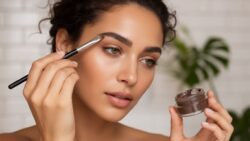 Make Your Own Natural Eyebrow Gel at Home Using Aloe Vera and Cocoa Powder