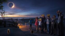 Day will turn slowly to night during the longest total solar eclipse of the century occurring across several regions