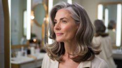Goodbye hair dyes : the new trend that covers grey hair and helps you look younger emerging