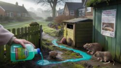 Using a common bathroom product to stop overwintering garden rats has split communities between pest control and animal rights